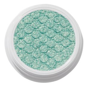 ColourPop Super Shock Shadow - High-Pigment, Crème-Powder Eye Makeup - Single Glitter Eyeshadow with Zero Fallout and Unique Bouncy Texture - Midtone Mint Eyeshadow - Mint 4 U (0.07 oz)