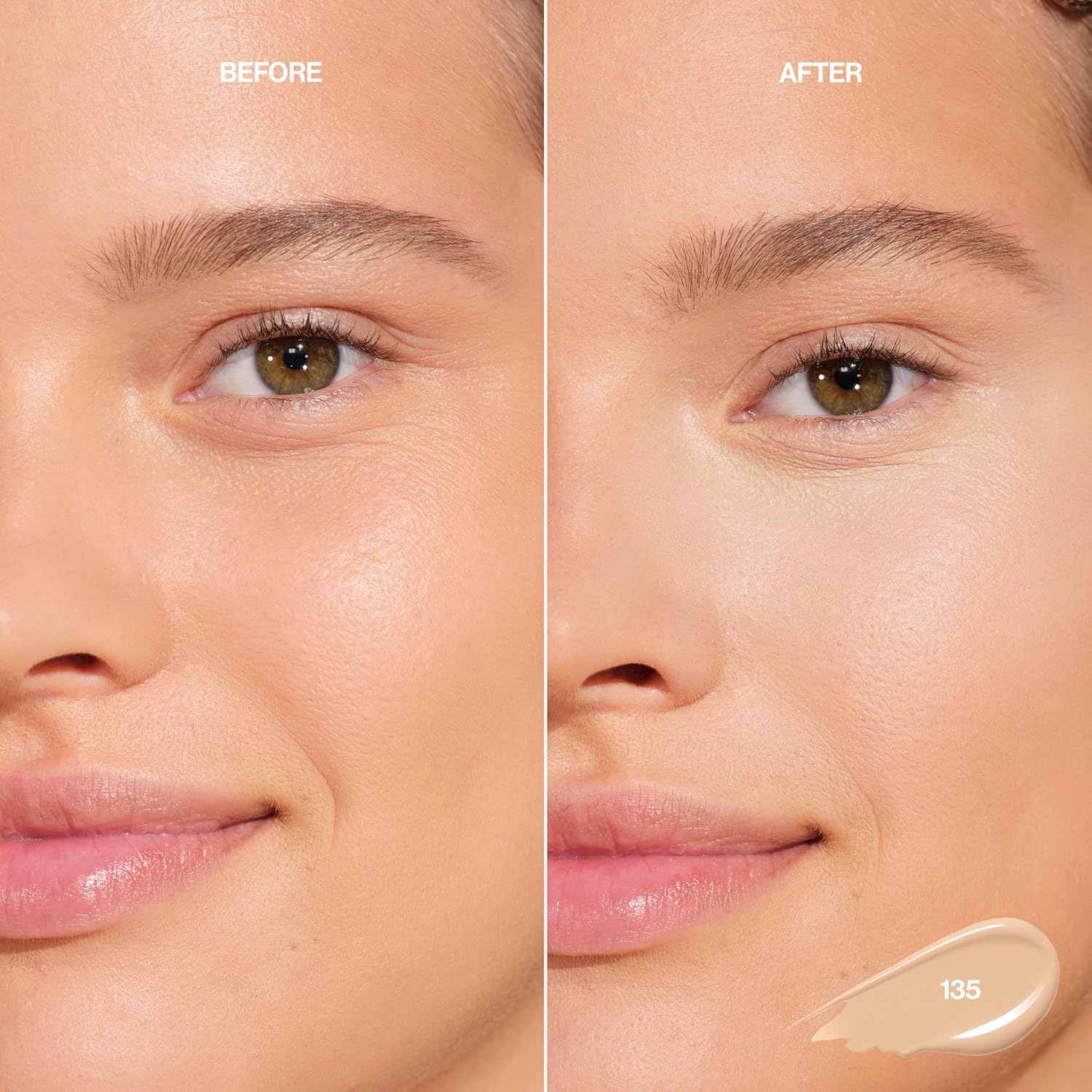 Revlon Glimmer Brightening Concealer, Liquid Under Eye Makeup, Made with Caffeine, Vitamin C, & Stevioside, 135, 0.3 fl oz - Image 3