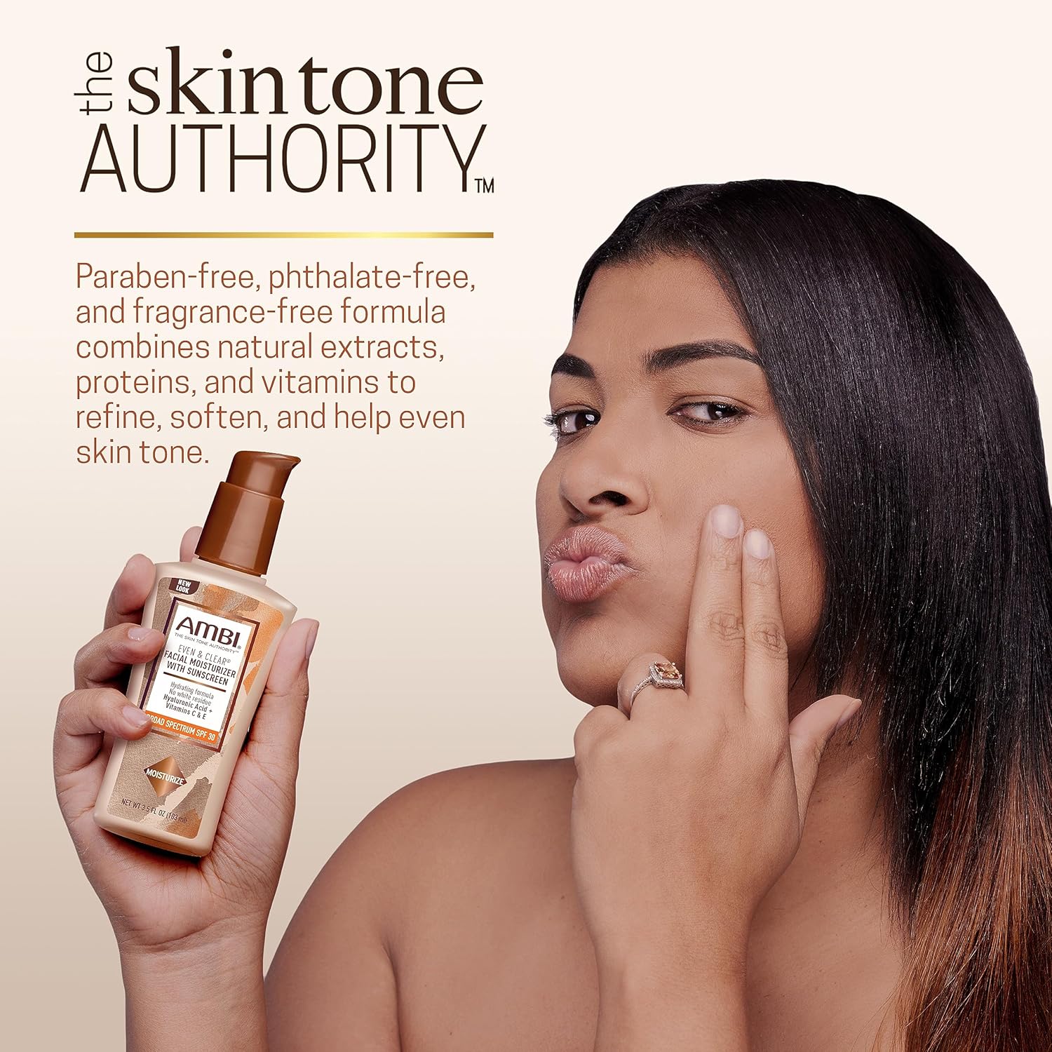 Ambi Even & Clear Daily Facial Moisturizer with SPF 30, 3.5 Ounce - Image 2