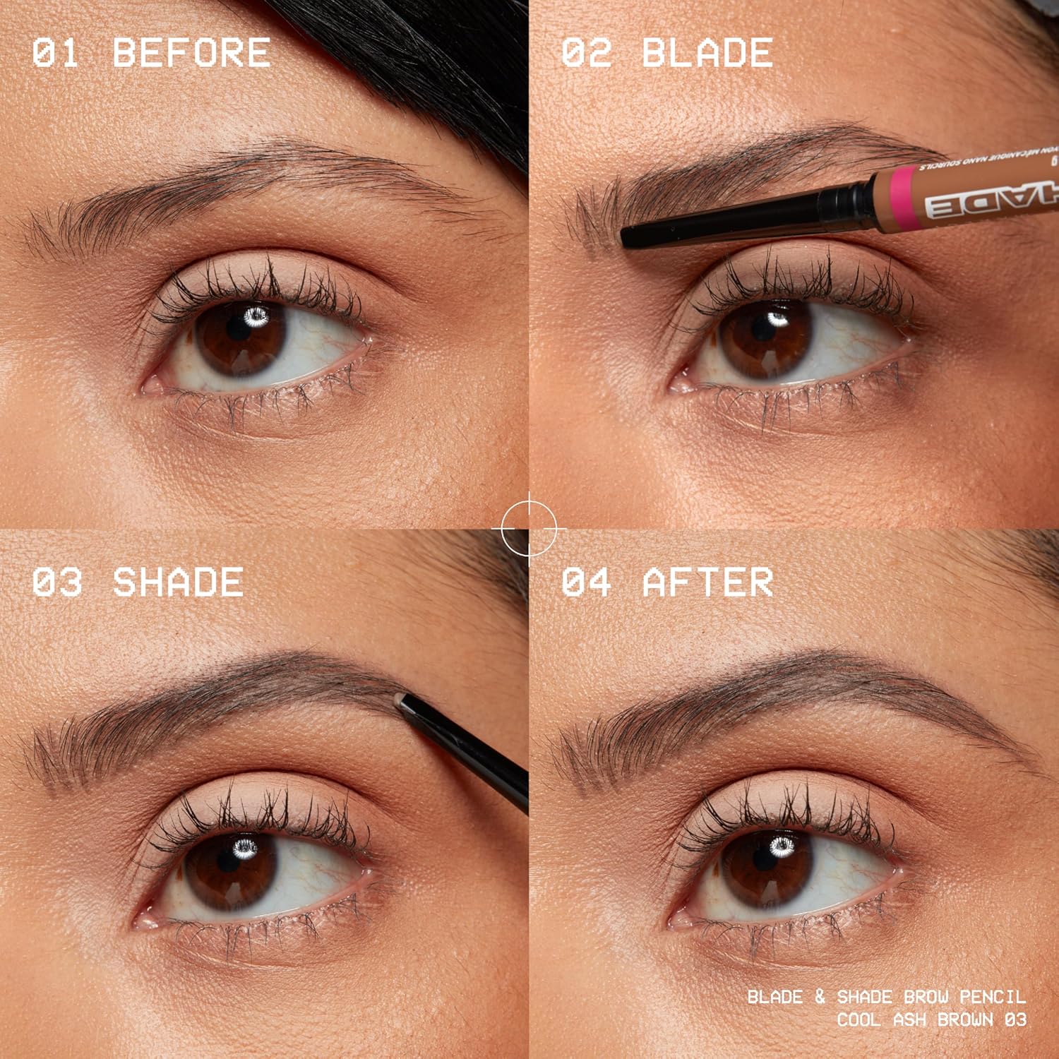 NYX PROFESSIONAL MAKEUP Blade & Shade Brow Pencil, Nano Mechanical Eyebrow Pencil, Up to 16HR Make Up Wear - Espresso - Image 6