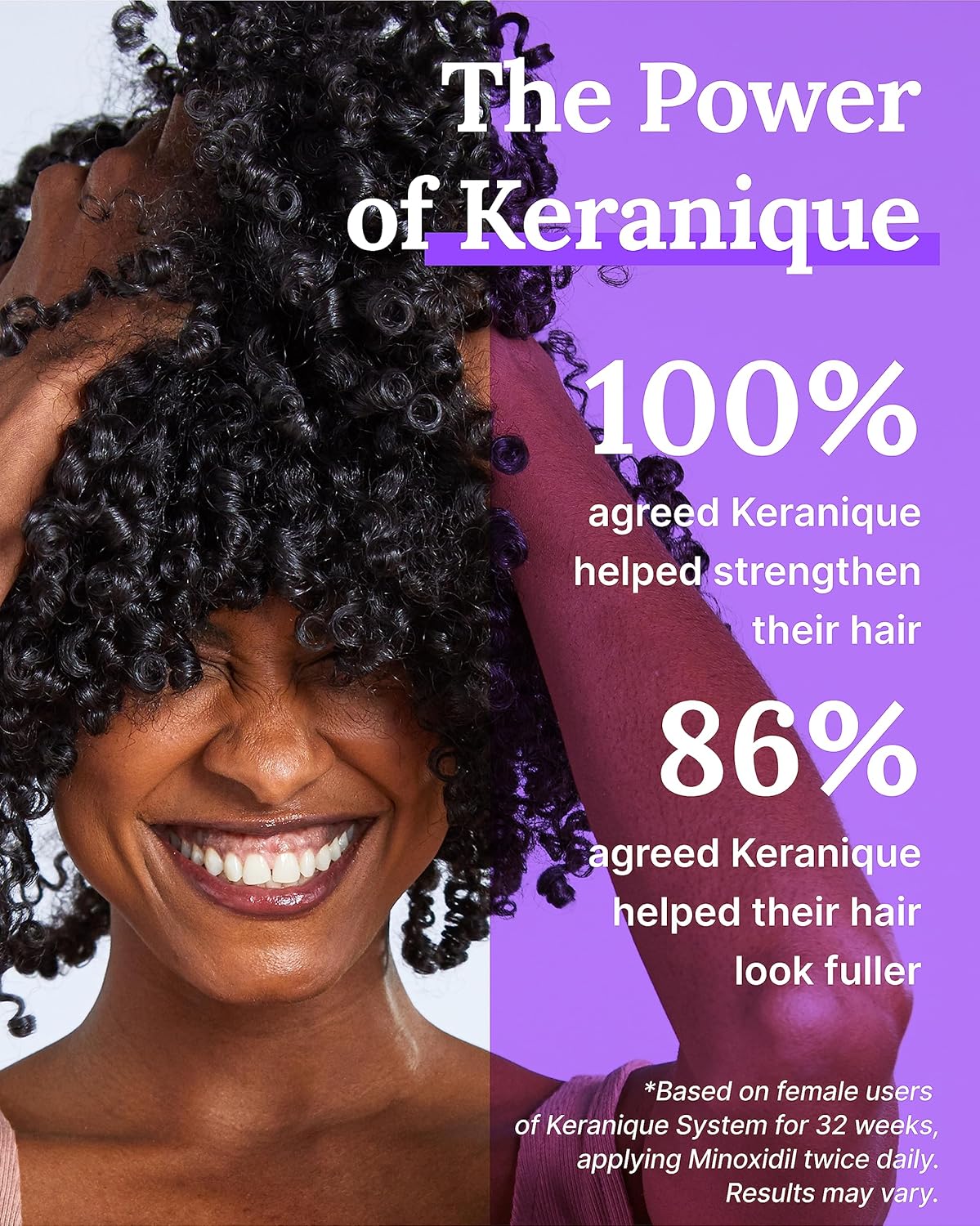 Keranique Hair Thickening Serum - Advanced Keratin-Enriched Follicle Booster Spray for Density Restoration and Fuller Growth - Image 6
