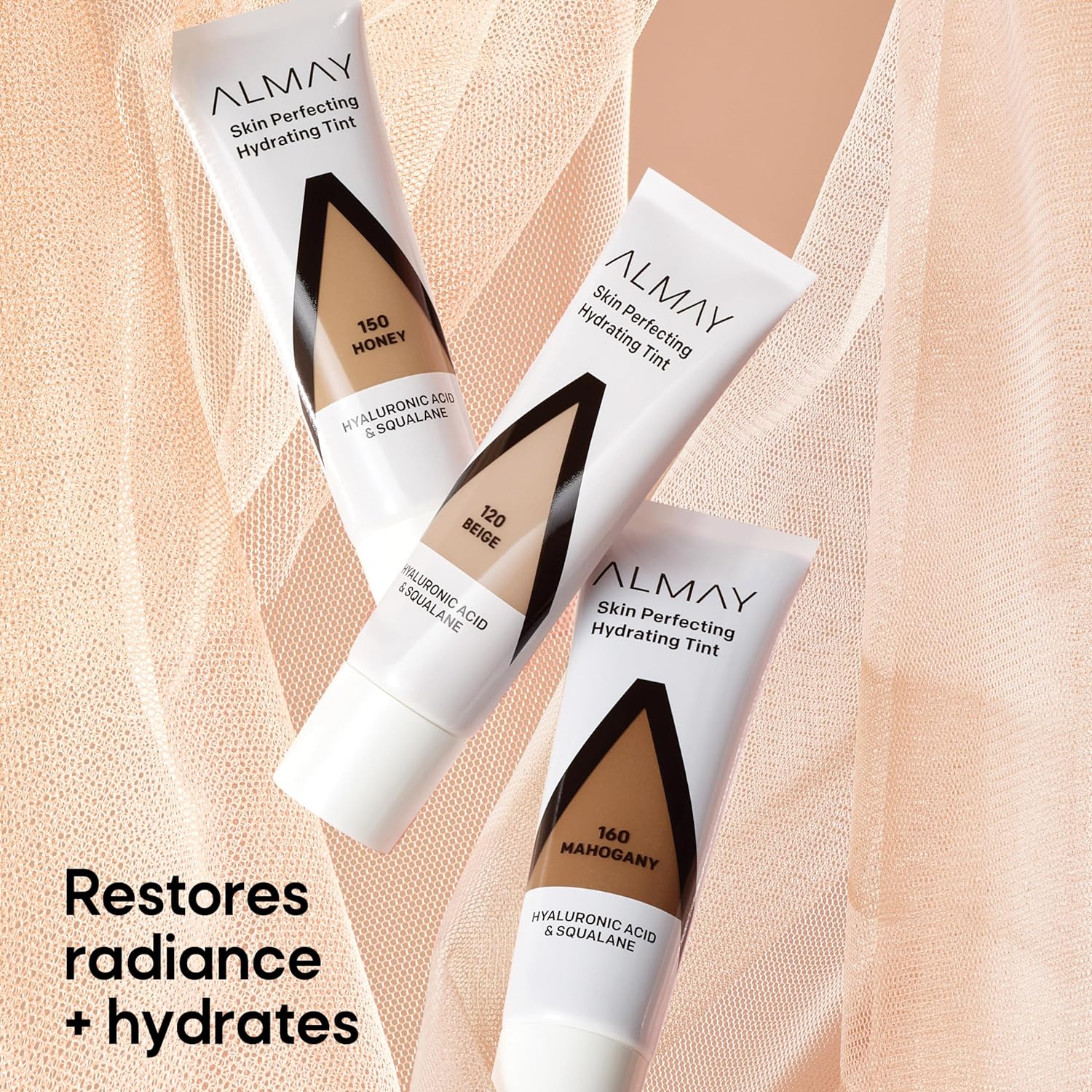 Almay Hydrating Liquid Foundation Tint, Lightweight with Light Coverage, Naturally Dewy Finish, Hypoallergenic, Dermatologist TestedFragrance Free, 110 Buff, 0.94 fl oz. - Image 6
