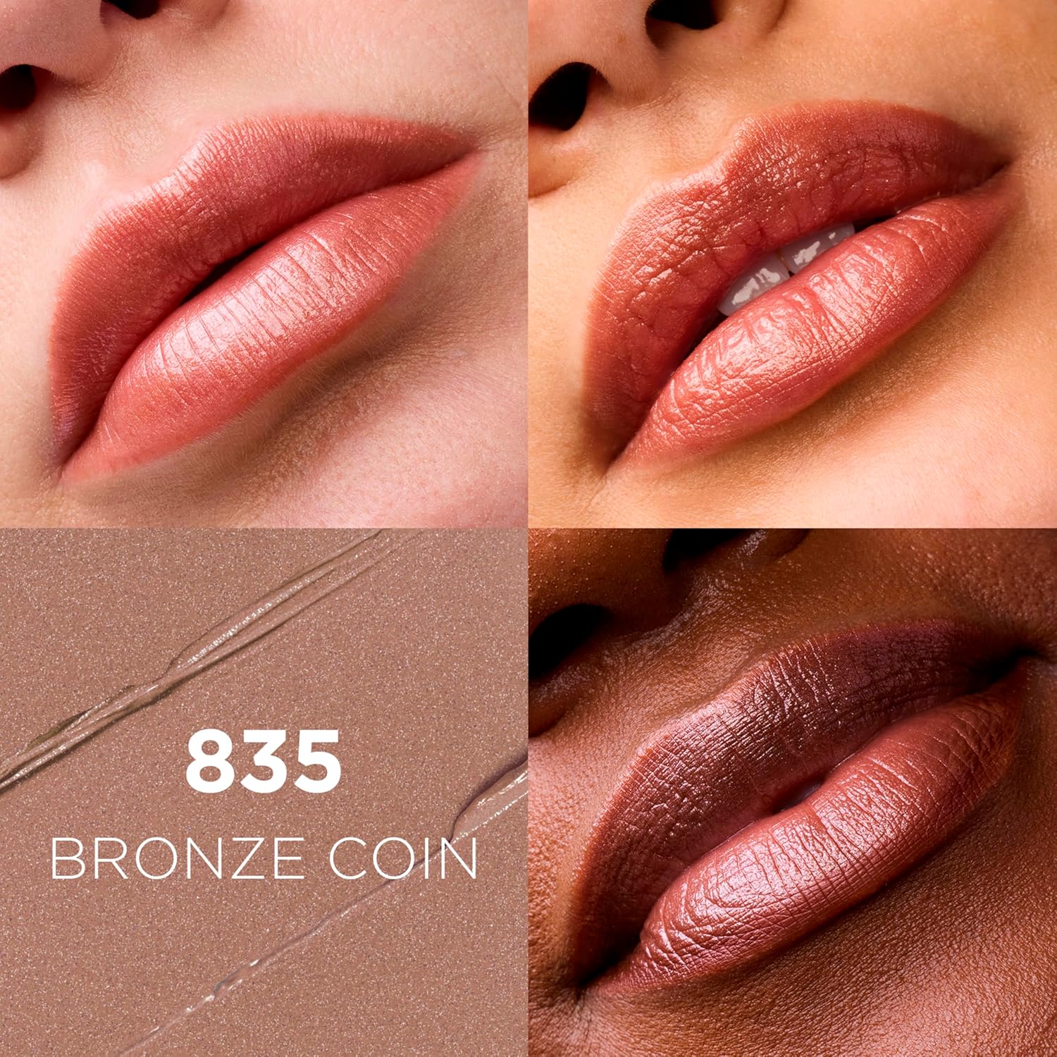 L’Oréal Paris Colour Riche Original Creamy, Hydrating Satin Lipstick with Argan Oil and Vitamin E, Bronze Coin , 1 Count - Image 2
