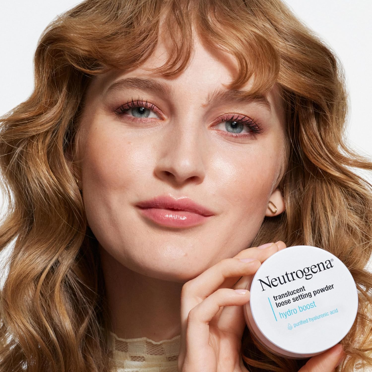 Neutrogena Hydro Boost Translucent Loose Setting Powder with Purified Hyaluronic Acid, .44 oz - Image 5