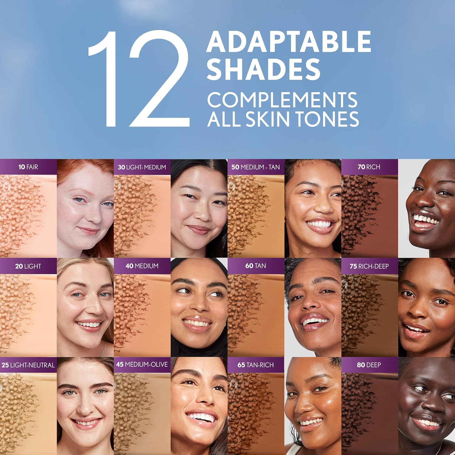 Covergirl Simply Ageless Skin Perfector Essence Foundation, 50 Medium-Tan, Tinted Skincare Makeup Hybrid, Sheer Tint, Radiant Finish, Glowy Finish, Vegan Formula, 1.0oz - Image 6