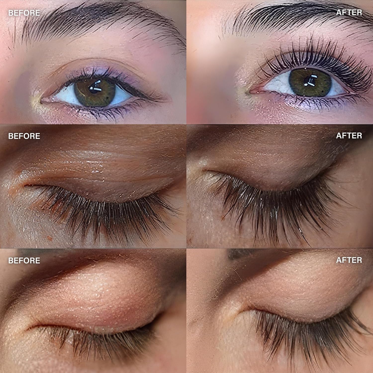 Lash & Brow Growth Serum - Hormone-Free Enhancer for Thicker, Longer Lashes & Brows in 2 Weeks - Organic, Vegan & Gentle 0.10 fl. oz / 3ml - Image 2