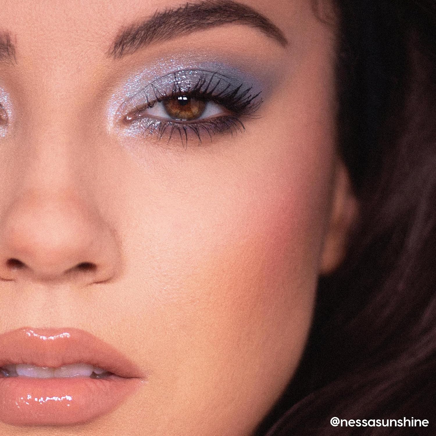 Colourpop So Elemental Eyeshadow Palette - Blue & Silver Shadow Palette with Metallic and Matte Finishes - High-Pigment Eye Makeup with a Long-Wearing Formula (0.3 oz) - Image 6