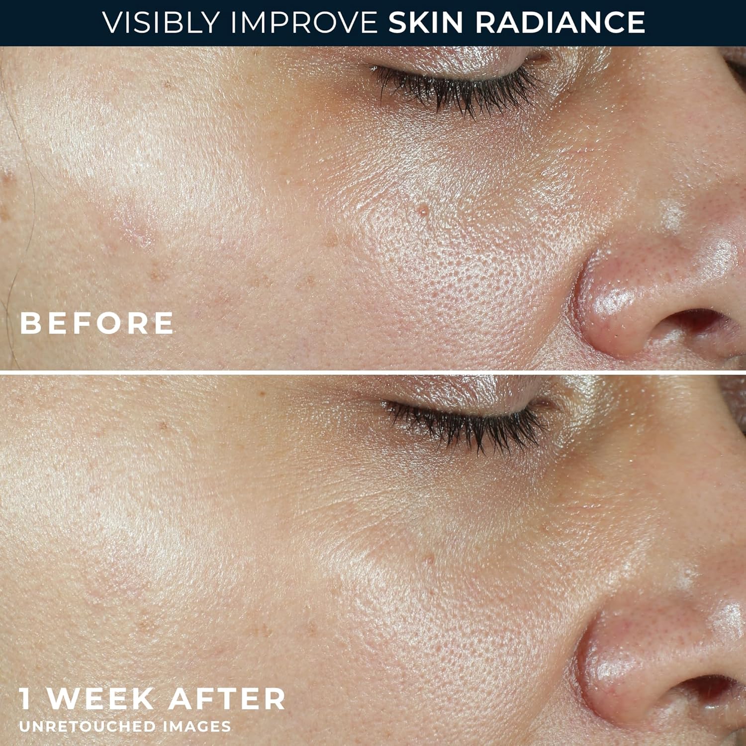 RoC Multi Correxion Revive + Glow Vitamin C Broad Spectrum SPF 30 Moisturizer (1.7 oz) with Retinol Eye Cream Packette - Image 5