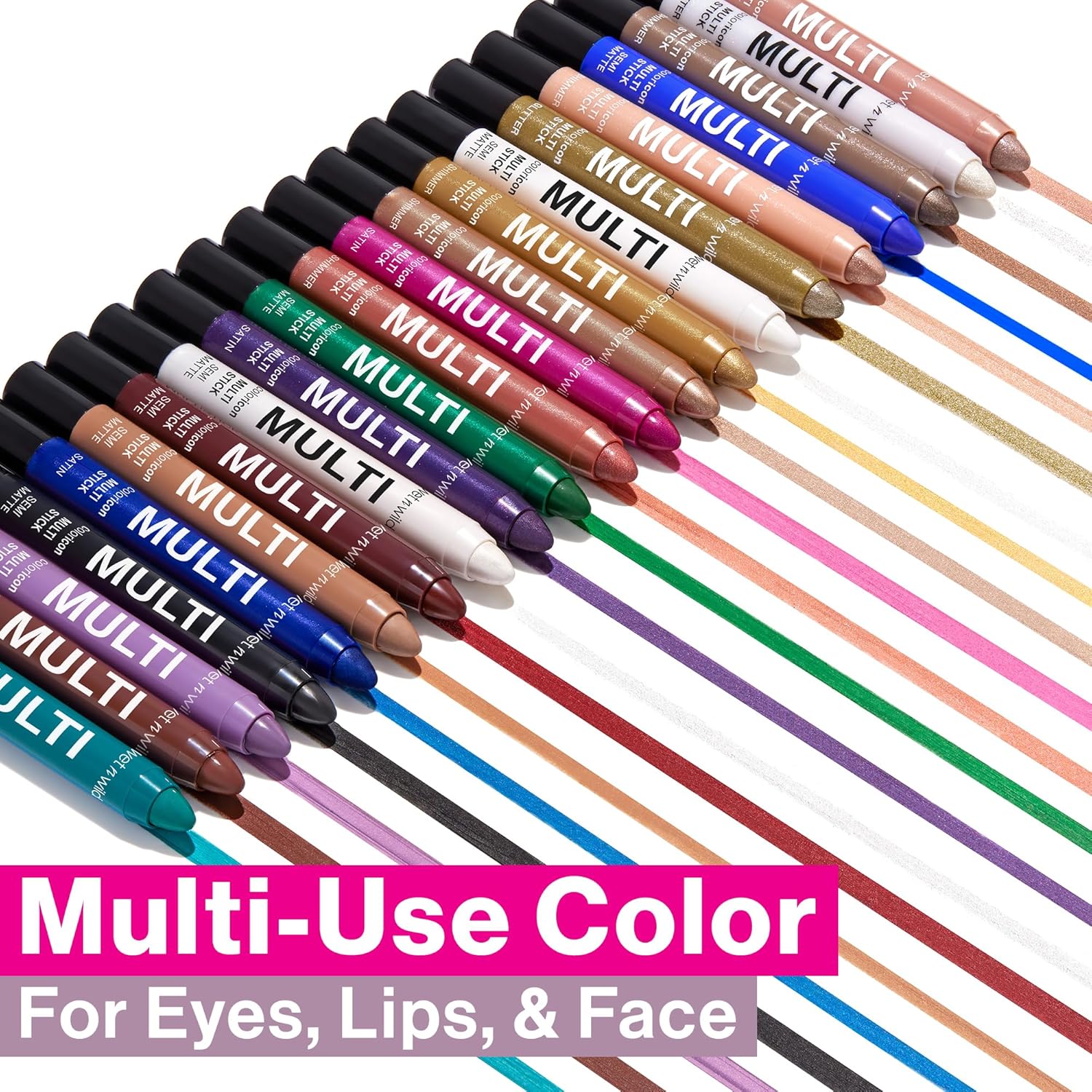 wet n wild Color Icon Cream Eyeliner Eyeshadow Multi-Stick, Moisturizing, Nourishing Velvety Cream-to-Powder Buildable & Blendable Formula, Cruelty-Free & Vegan - Lavender Bliss - Image 2