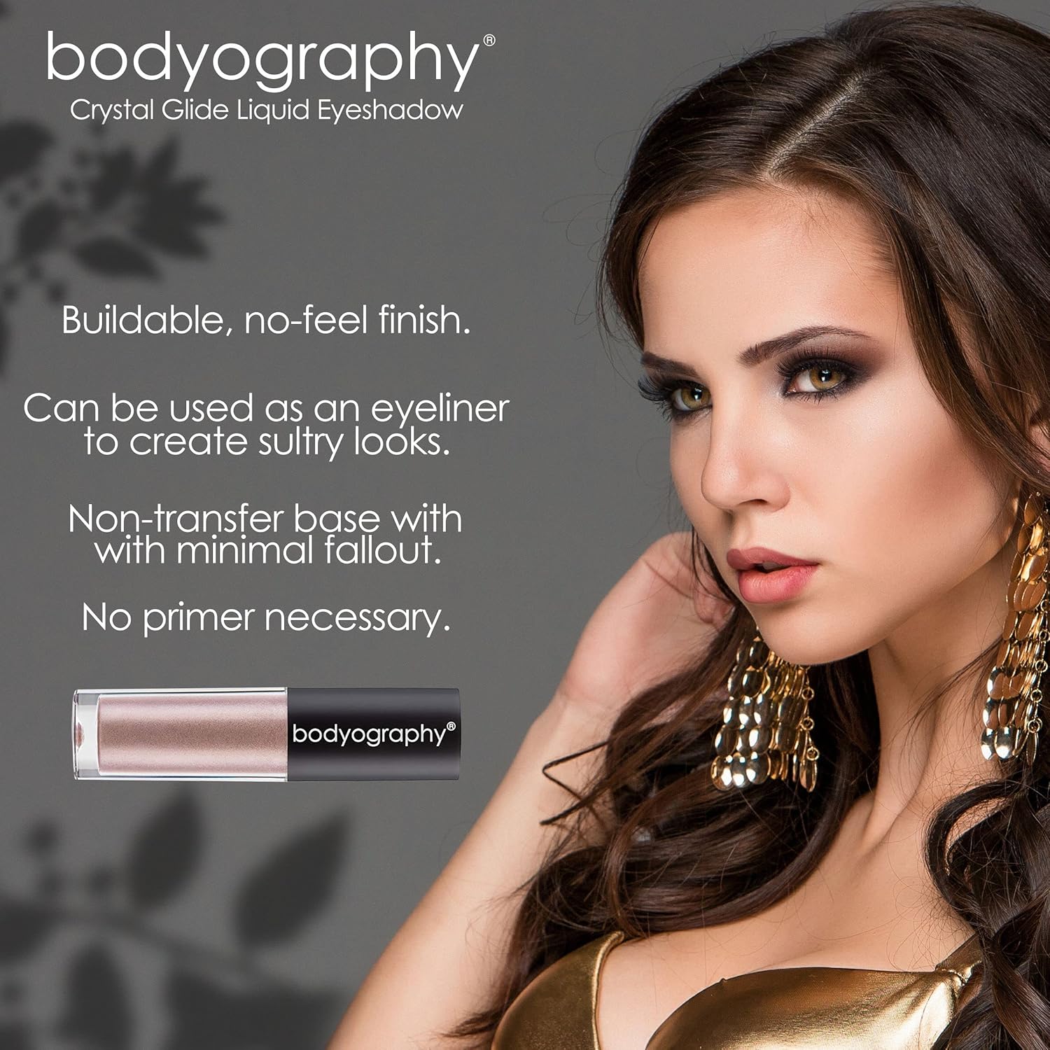 Bodyography Crystal Glide Liquid Eyeshadow - Moonstone for Women - 0.067 oz Eye Shadow - Image 2