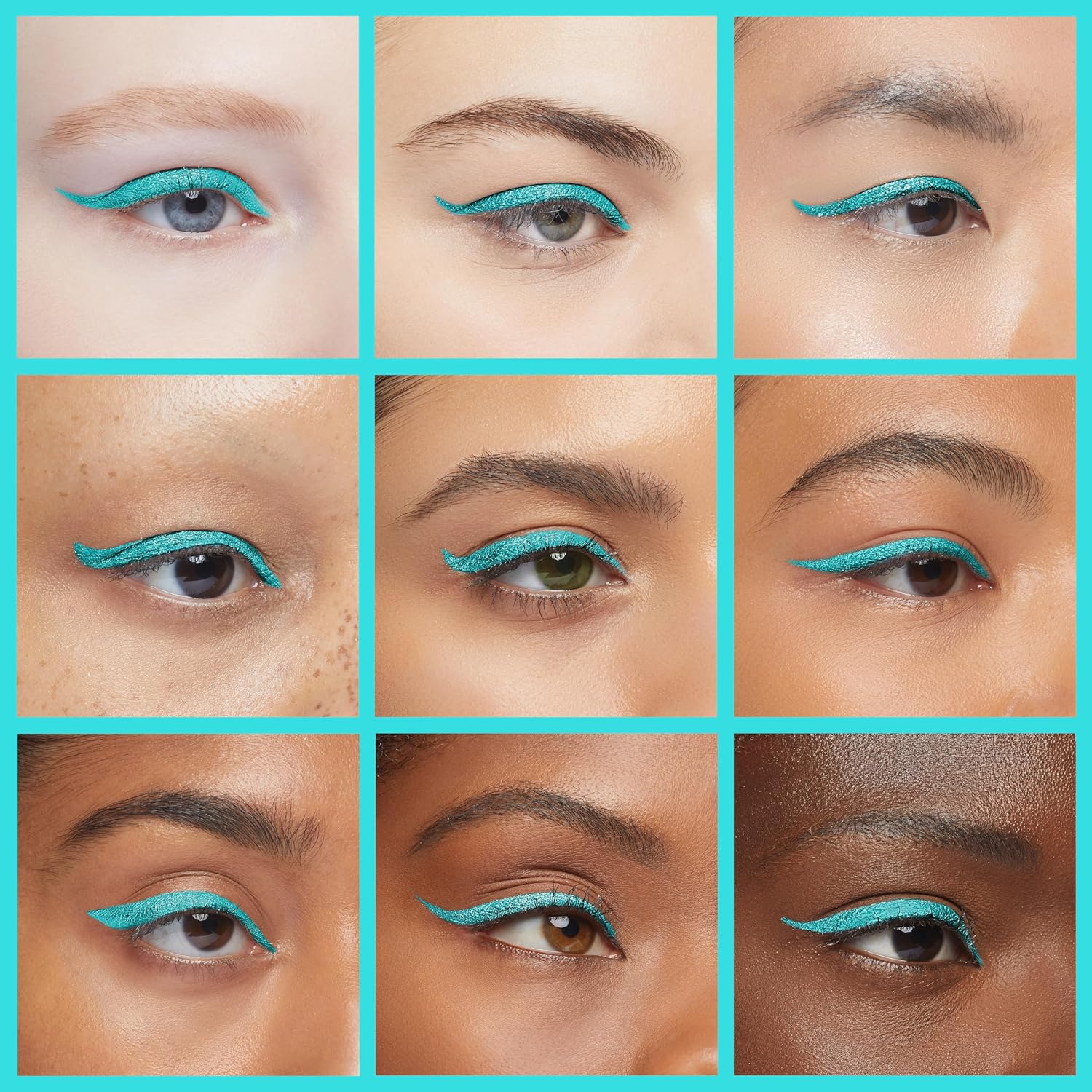 NYX PROFESSIONAL MAKEUP Epic Wear Metallic Liquid Liner, Long-Lasting Waterproof Eyeliner - Teal Metal - Image 4