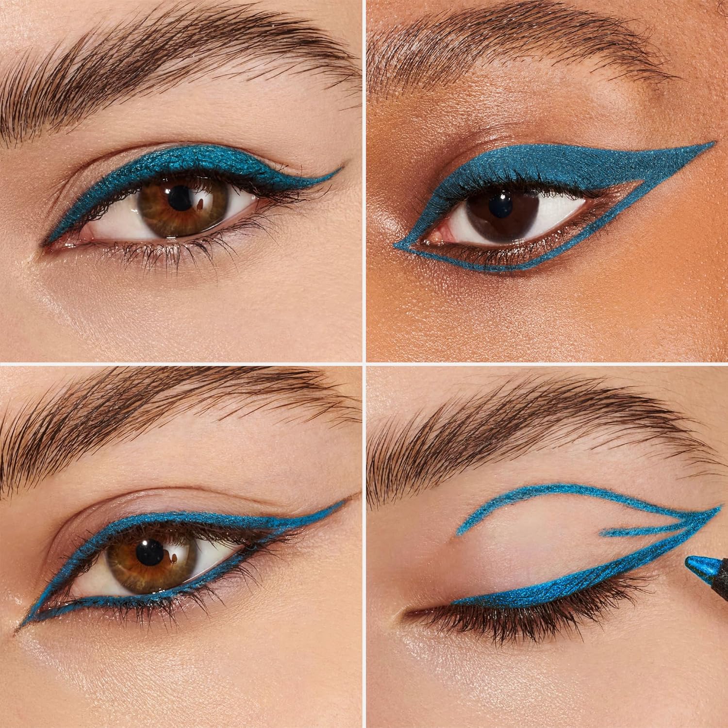 Wonderskin 1440 Longwear Eyeliner (Aqua) with Wonderskin Black Mascara - Image 2