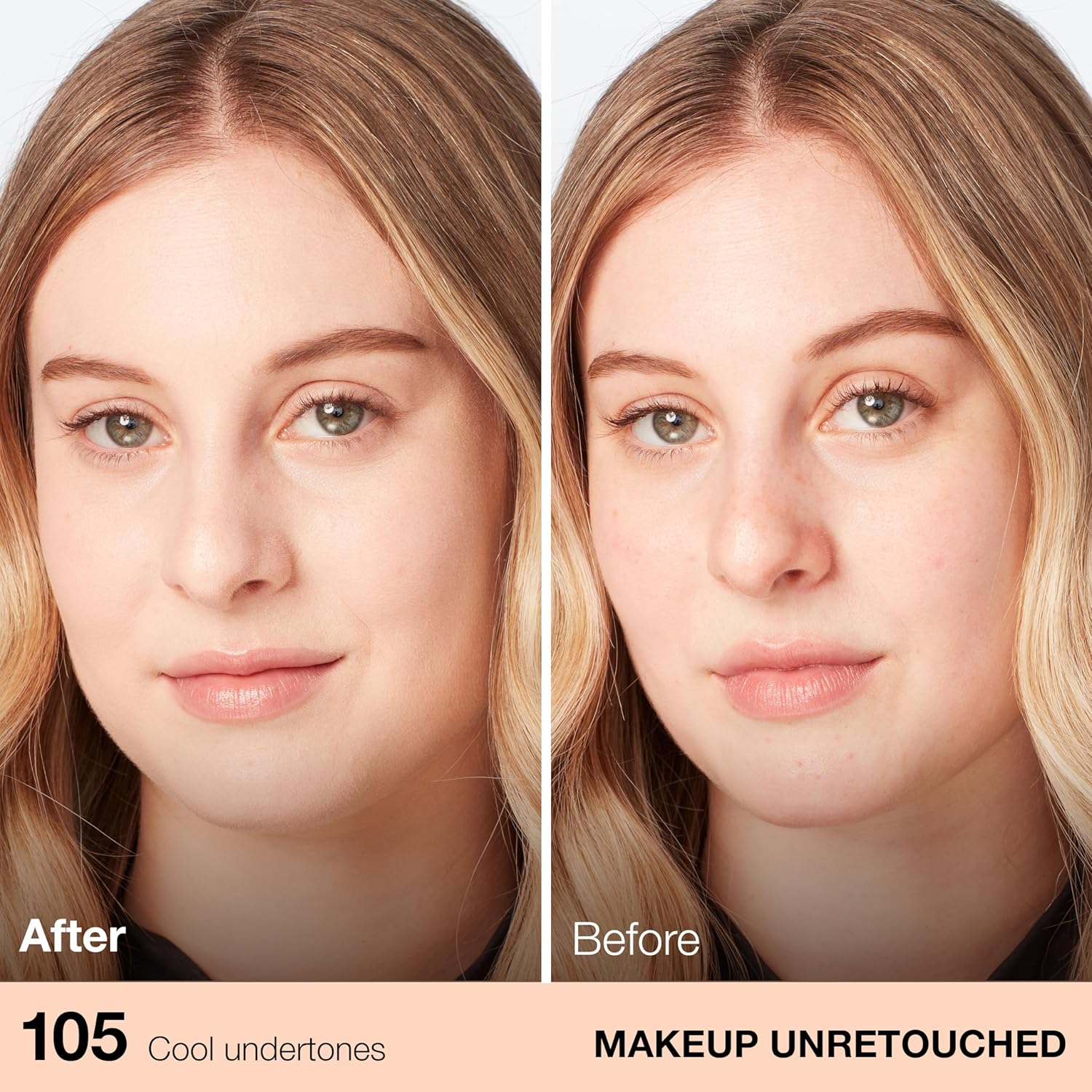 Maybelline Fit Me Dewy + Smooth Liquid Foundation Makeup, Fair Ivory, 1 Count (Packaging May Vary) - Image 3