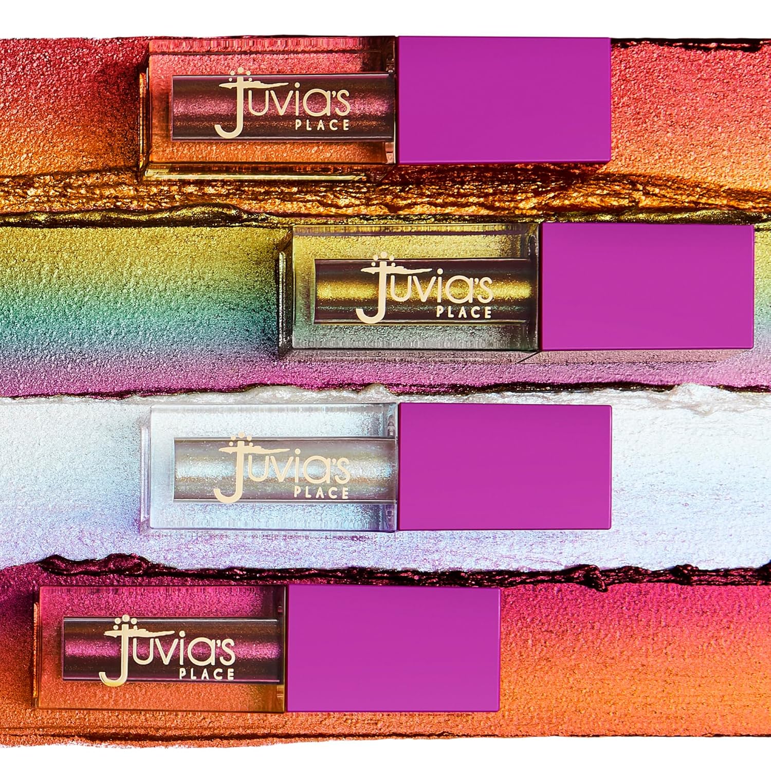 Juvia's Place Culture Duochrome Liquid Eyeshadow - Multi-colored Sparkly Makeup for Eyes, Women's Glitter Makeup Kit Addition (Fula) - Image 9