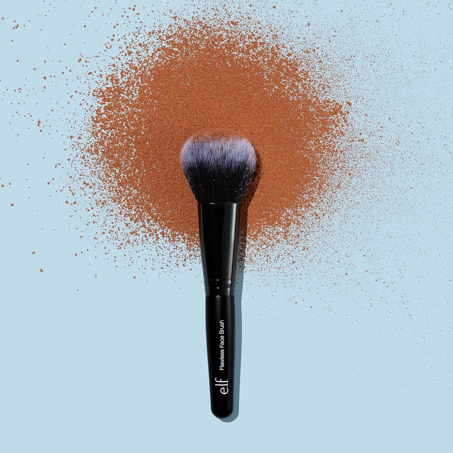 e.l.f. Flawless Face Brush, Synthetic Makeup Brush For Contour & Definition, Great For Powder, Blush & Bronzer, Vegan & Cruelty-Free - Image 3