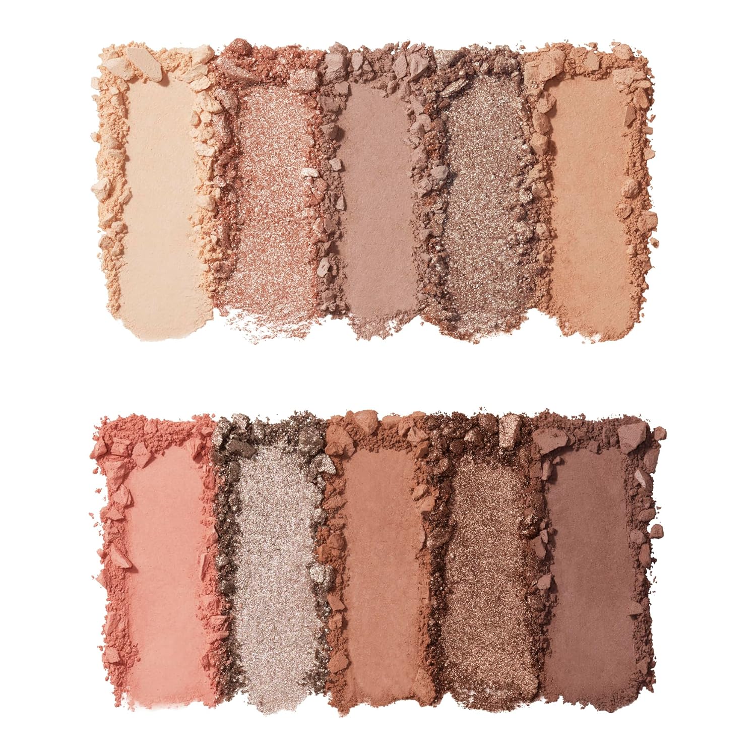 e.l.f. Perfect 10 Eyeshadow Palette, Ten Ultra-pigmented Shimmer & Matte Shades, Vegan & Cruelty-Free, Keep It Ethereal - Image 2