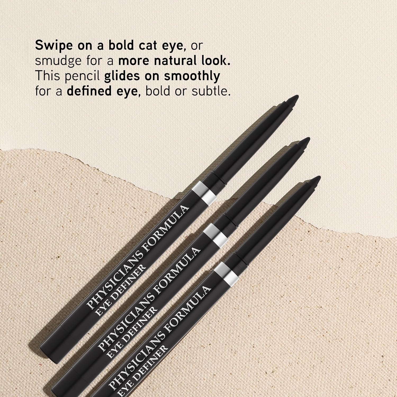 Physicians Formula Eye Definer Automatic Eyeliner Pencil Ultra Black | Dermatologist Tested, Clinicially Tested - Image 3