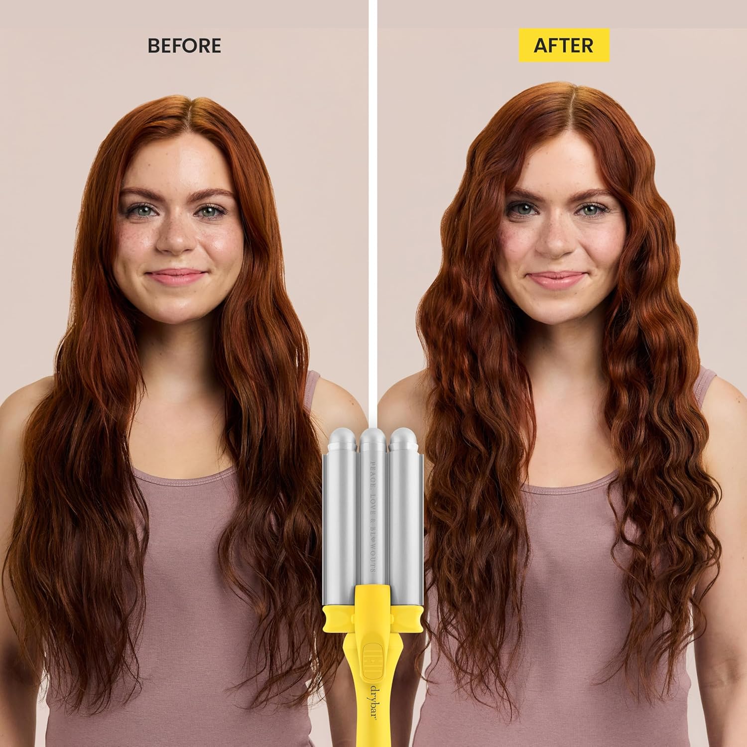 Drybar The Mixologist Interchangeable Styling Iron | One Tool with Three Different Hair Styles of Waves and Curls, Reduces Frizz, Adds Shine, Maintains Healthy Locks for all Hair Types - Image 5