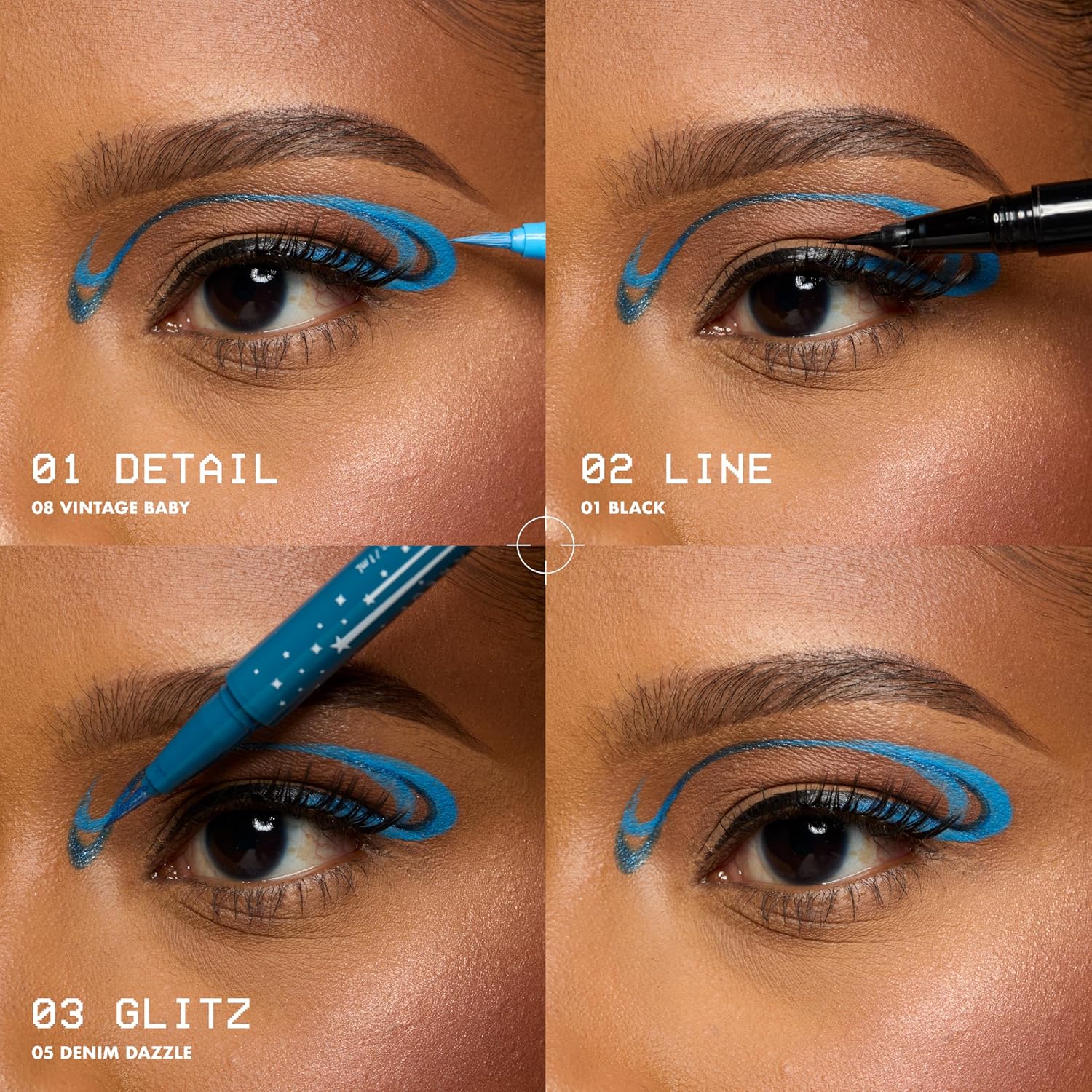 NYX PROFESSIONAL MAKEUP Epic Ink Liner, Waterproof Matte Liquid Eyeliner with Vegan Formula - Stone Washed (Grey) - Image 8