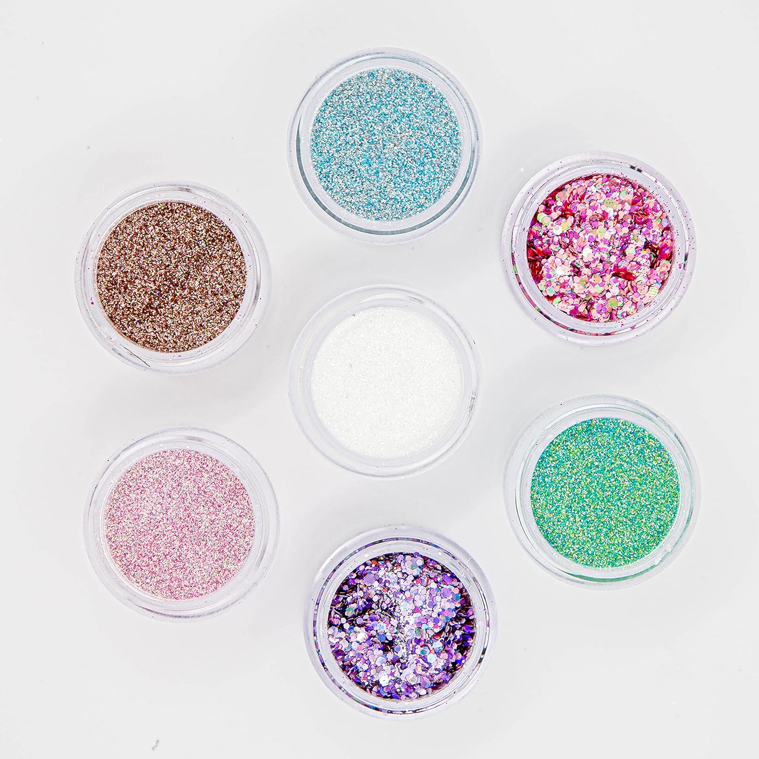 ICY Mint - Cosmetic Grade Extra Fine (.006") Loose Glitter Powder Safe for Skin! Perfect for Makeup, Body Tattoos, Face, Hair, Lips, Soap, Lotion, Nail Art - (10 Gram Jar) - Image 9
