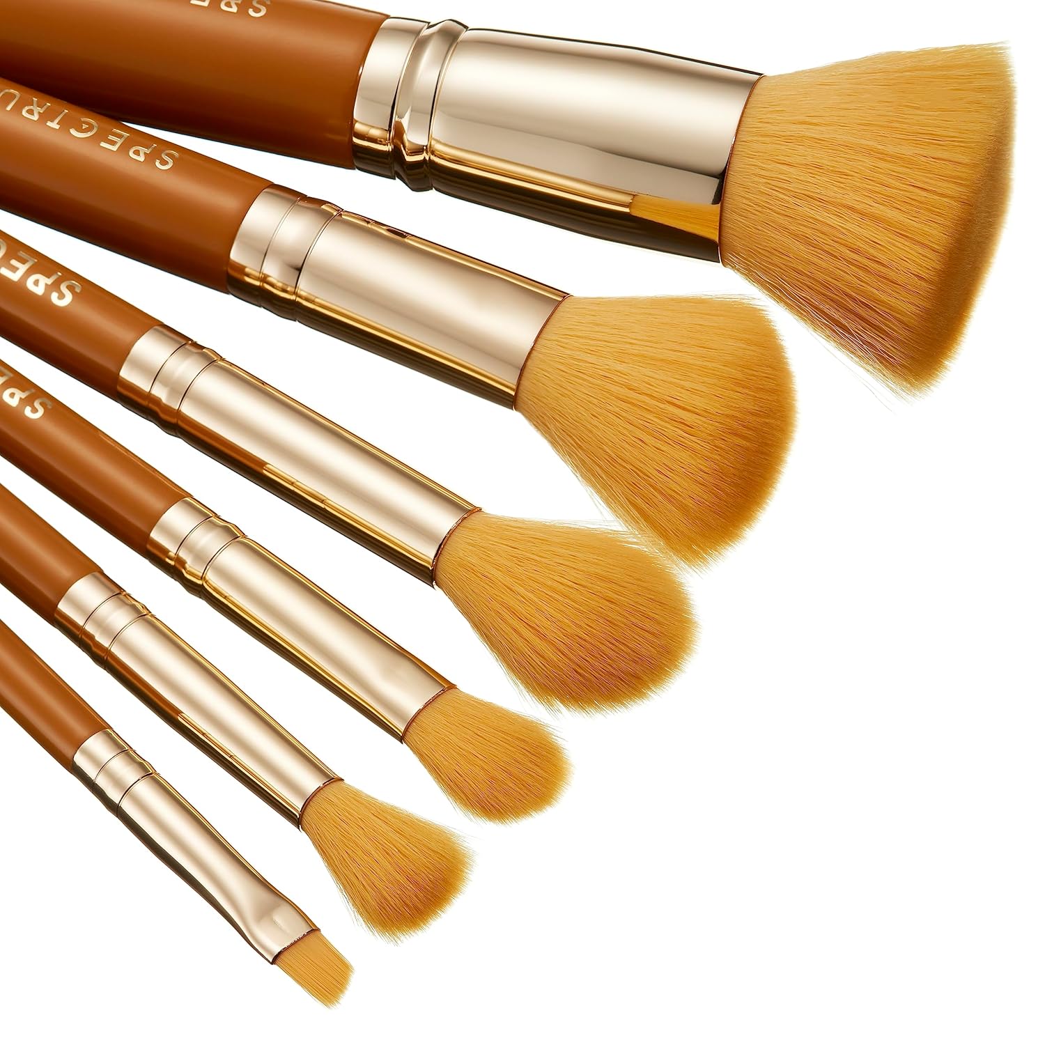 Simba Make Up Brushes, Spectrum Makeup Brushes Set Including Concealer Brush, Eyebrow Brush and Face Brush with Soft Synthetic Bristles, 6 Piece Official Disney Makeup Brush Set - Image 4