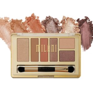 Milani Everyday Eyes Eyeshadow Palette - Earthy Elements (0.21 Ounce) 6 Cruelty-Free Matte or Metallic Eyeshadow Colors to Contour & Highlight