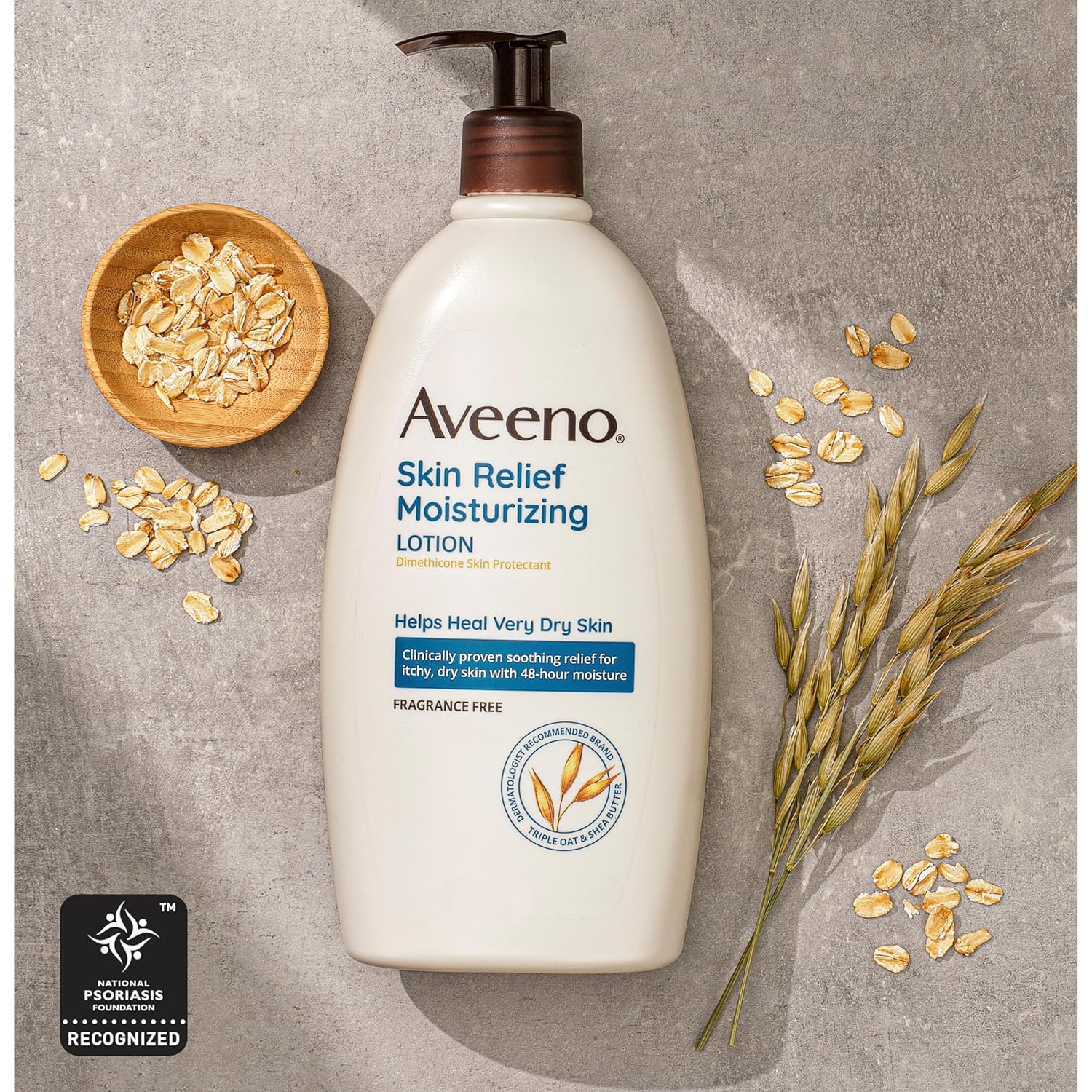 Aveeno Skin Relief Fragrance-Free Moisturizing Body Wash with Oat to Soothe Itchy, Dry Skin, Gentle & Unscented Daily Cream Body Cleanser, Soap-Free & Dye-Free for Sensitive Skin, 18 fl. Oz - Image 6
