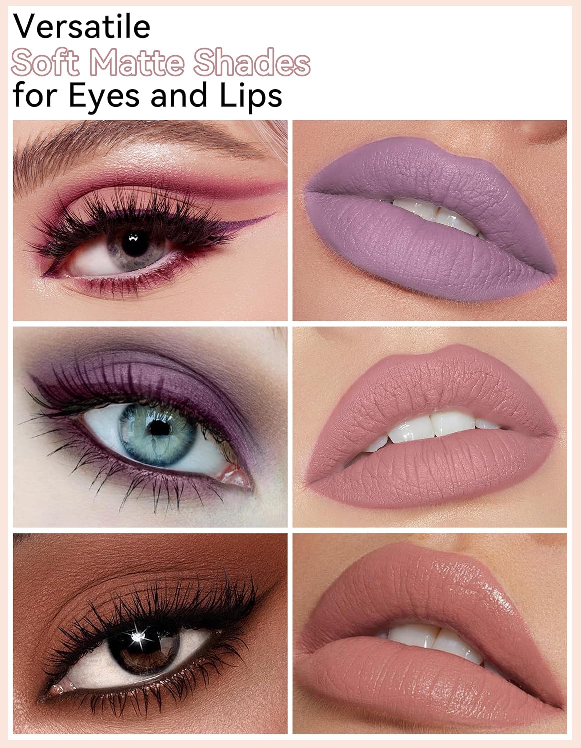 Erinde Waterproof Cream Eyeshadow Stick, Matte Nude Eye Shadow Sticks, Longwear Blendable High Pigmented, Neutral Eye Shadow Sticks Matte for Older Eyes, Smokey Eyeshadow Pencil Crayon, 21 Gray Brown - Image 6