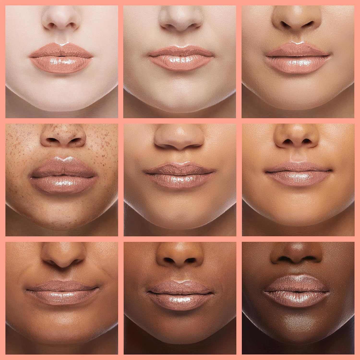 Oulac Nude Lipstick for Women with Metallic 3D Shine Lightweight Hydrating Formula, High Impact Lip Color, Vegan Beauty, Full Coverage Lip Makeup, Christmas Gifts for Women, Sahara Gold(10) - Image 4