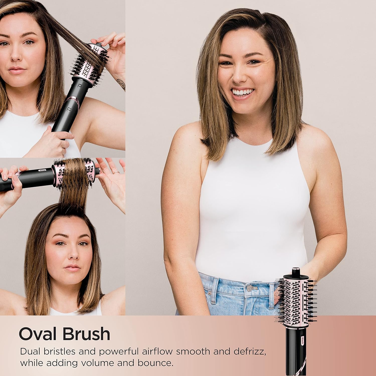 Shark FlexStyle Hair Dryer & Powerful Styling System with 6-Piece Hair Styling Tools, Paddle Brush, Curl-Defining Hair Diffuser, Auto-Wrap Curlers, Styling Concentrator, Oval Brush &, Black, HD440BK - Image 7