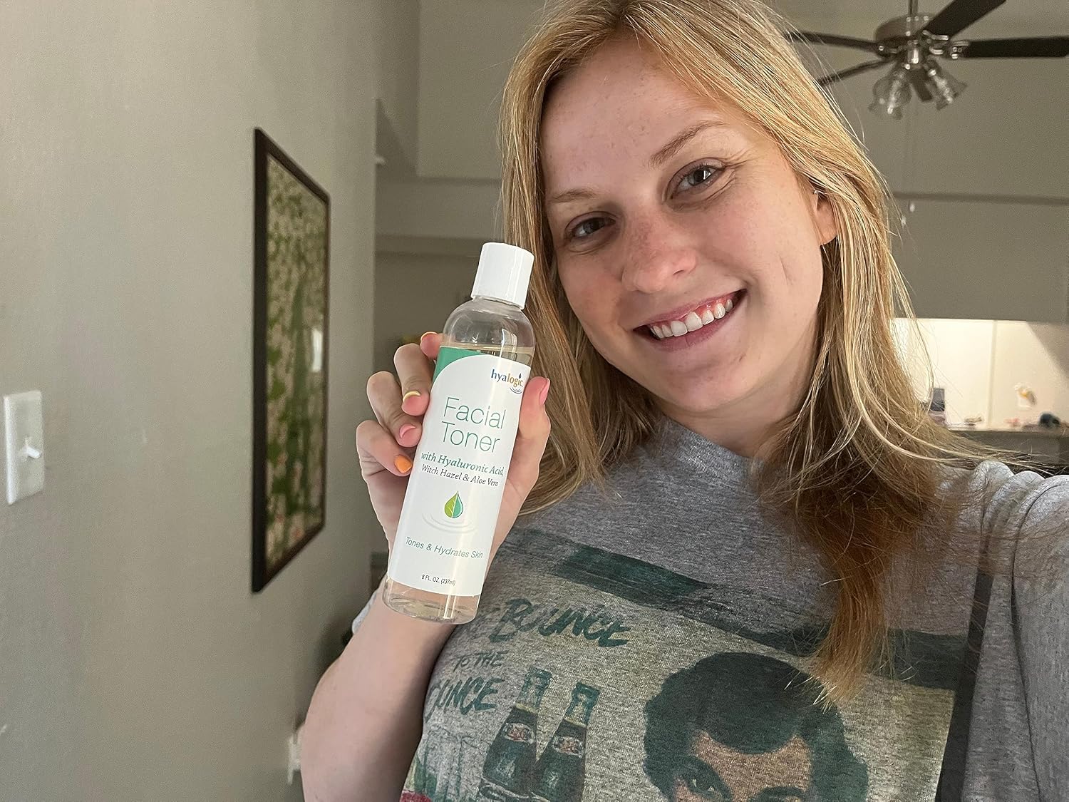 Hyalogic Alcohol-Free Witch Hazel Toner 8 fl oz with Hyaluronic Acid and Aloe Vera for All Skin Types - Image 5