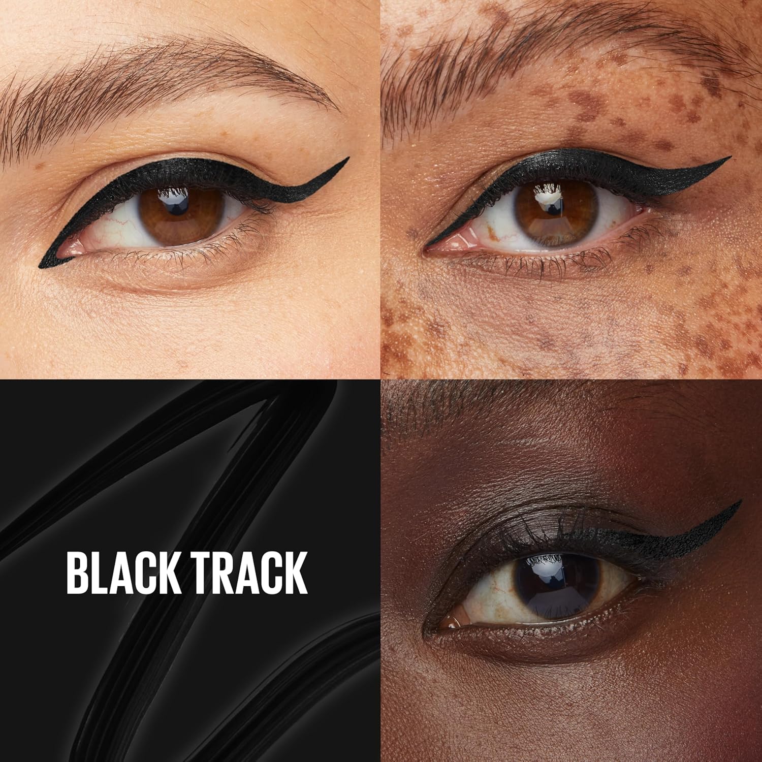 Maybelline Tattoo Studio Dip-Ink Liquid Eyeliner, Waterproof Eyeliner With Up to 24 Hour Wear, Black Track, 1 Count - Image 2