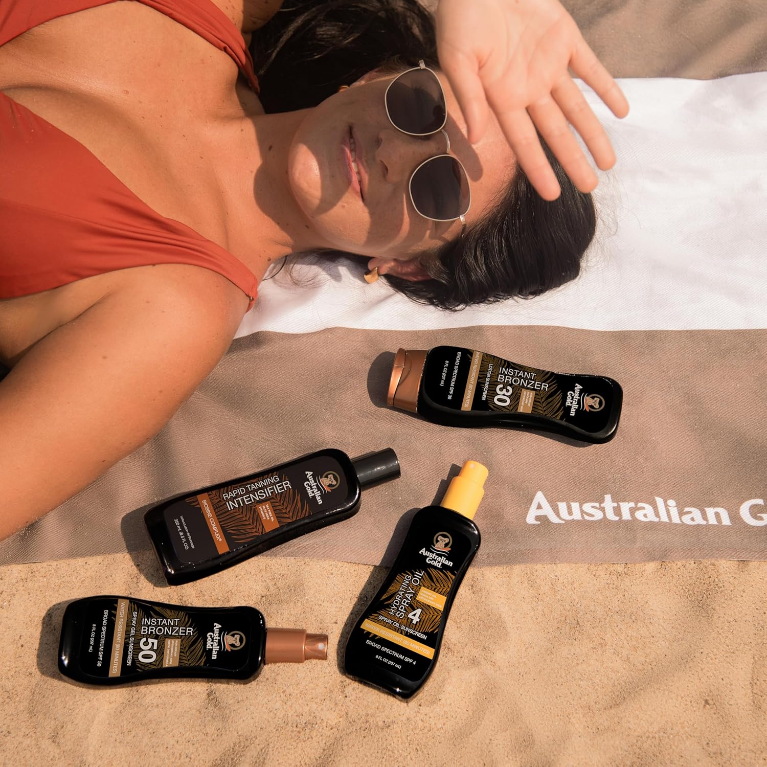 Australian Gold Spray Gel Sunscreen with Instant Bronzer SPF 50, 8 Ounce | Moisturize & Hydrate Skin | Broad Spectrum | Water Resistant,B07DG52KLY - Image 5