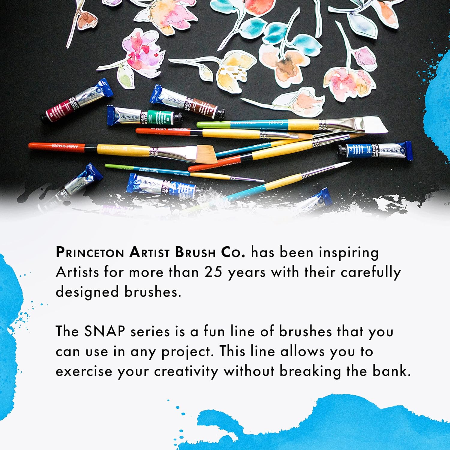 Princeton Snap! 9650SET-2 SNAP Brush Round 6 4 Stroke 34IN, Multicolor - Image 7