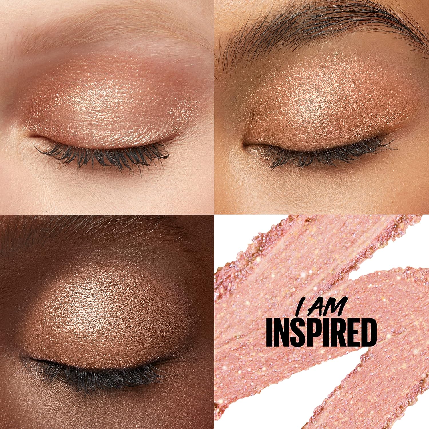 Maybelline Color Tattoo Longwear Multi-Use Eye Shadow Stix, Eye Makeup, I am Inspired (Rose Gold Shimmer) - Image 2