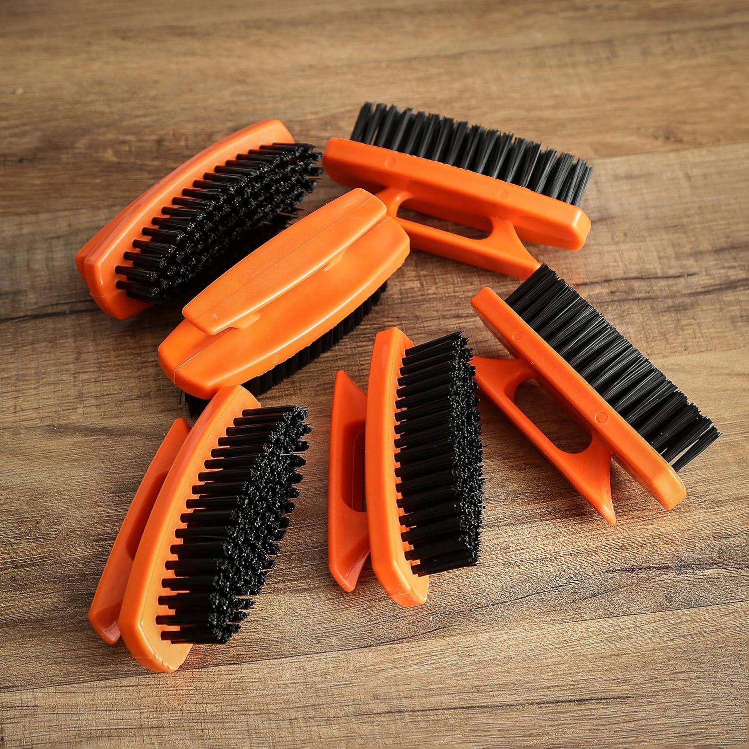 GreatNeck 19025 Nail Brush, 6 Pack Nail and Hand Scrub Brush Set, Stiff Bristles, Comfortable Scrubber Grip, Salon or Construction Quality, Gift For DIYer or Nail Techs - Image 7