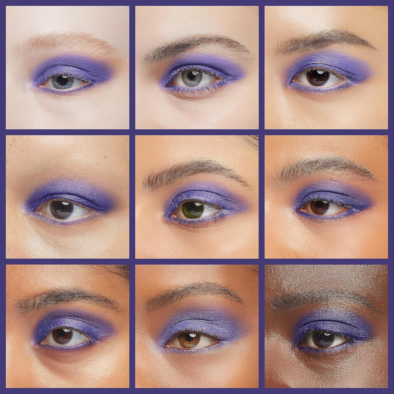 ISMINE Single Eyeshadow Powder Palette, Matte Purple, High Pigment, Longwear Single Eye Makeup for Day & Night - Image 4