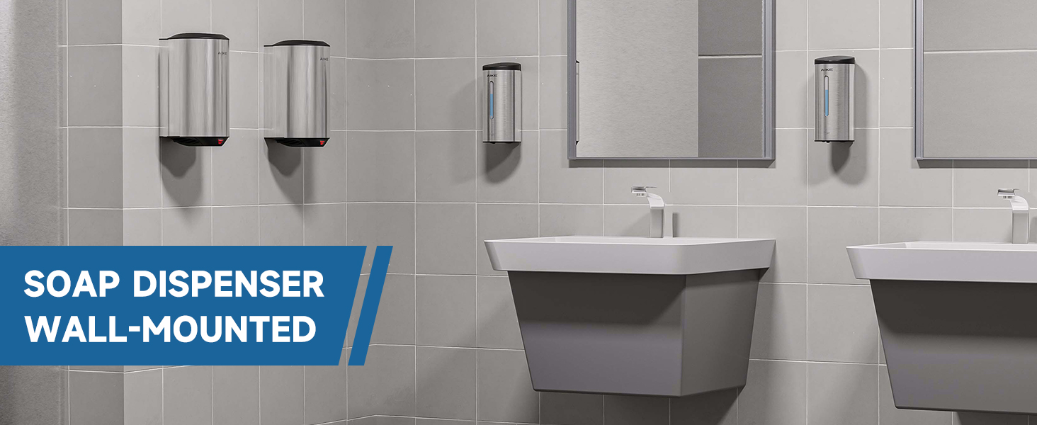 AK1205 Wall Mount Automatic Soap Dispenser