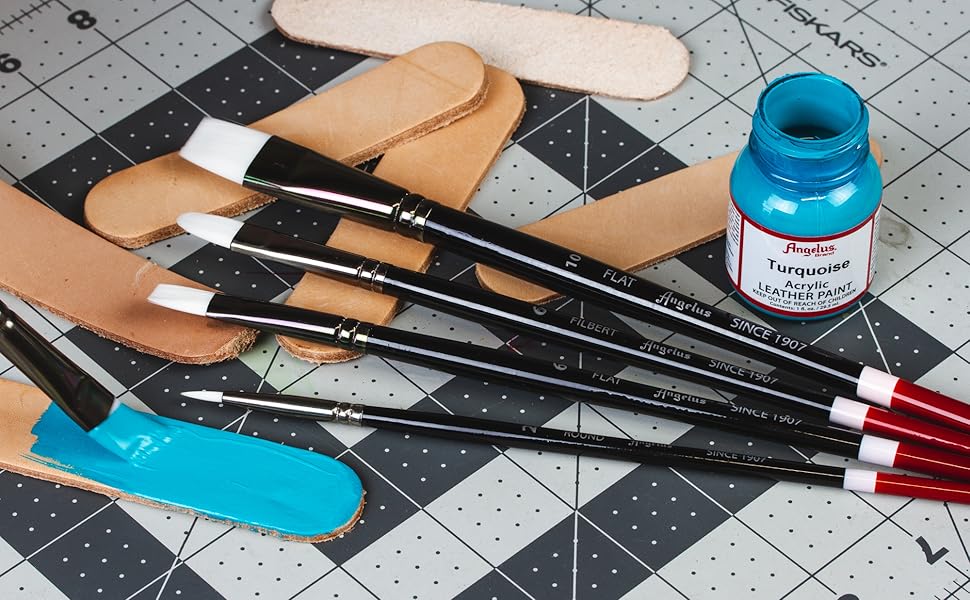 Angelus Paint Brush Set