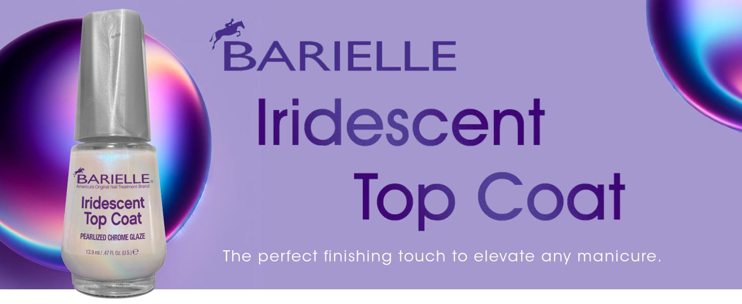 Iridescent Top Coat Application