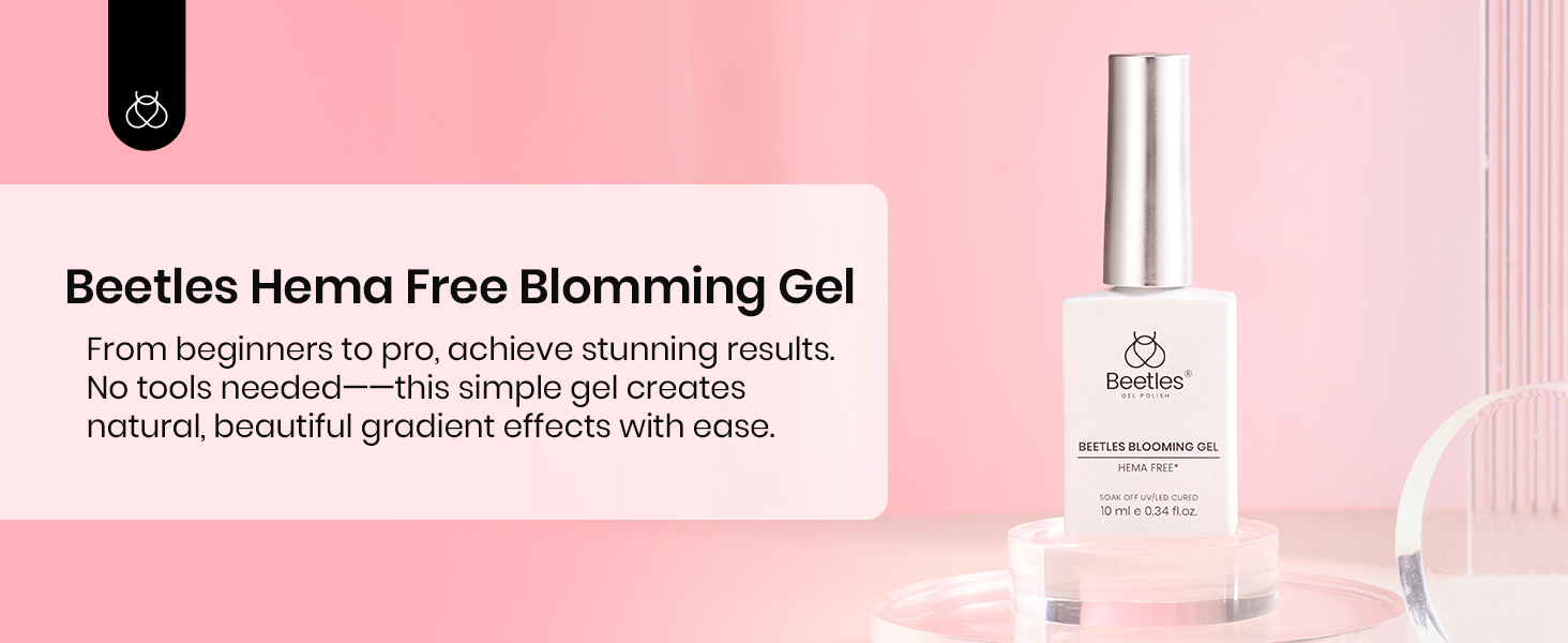 Beetles Hema Free Nail Blooming Gel
