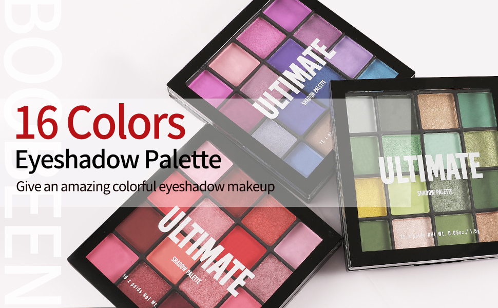 eyeshadow cream palette glitter shimmer eyeshadow blue green matte eye makeup