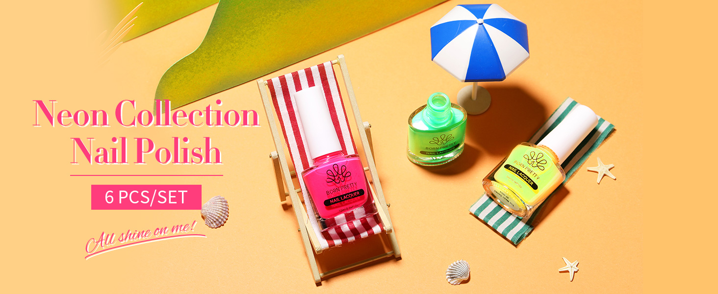 neon nail polish