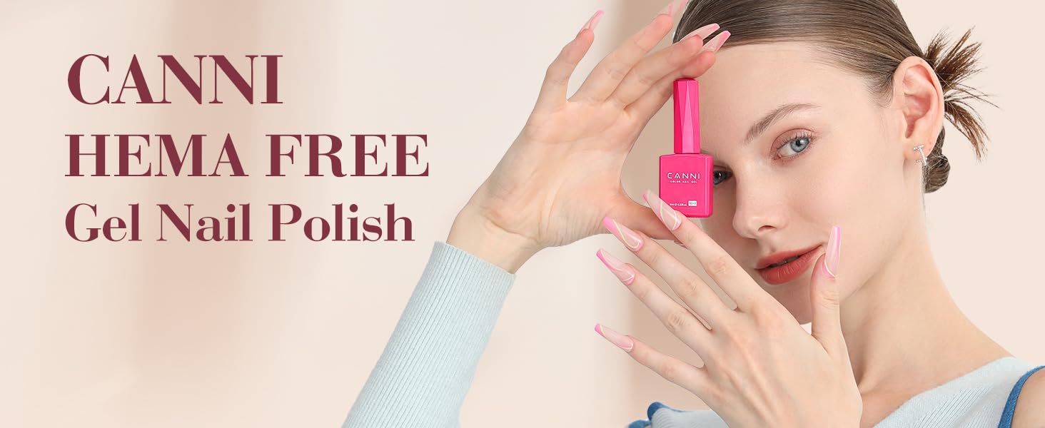 CANNI Pastel Lime Gel Nail Polish