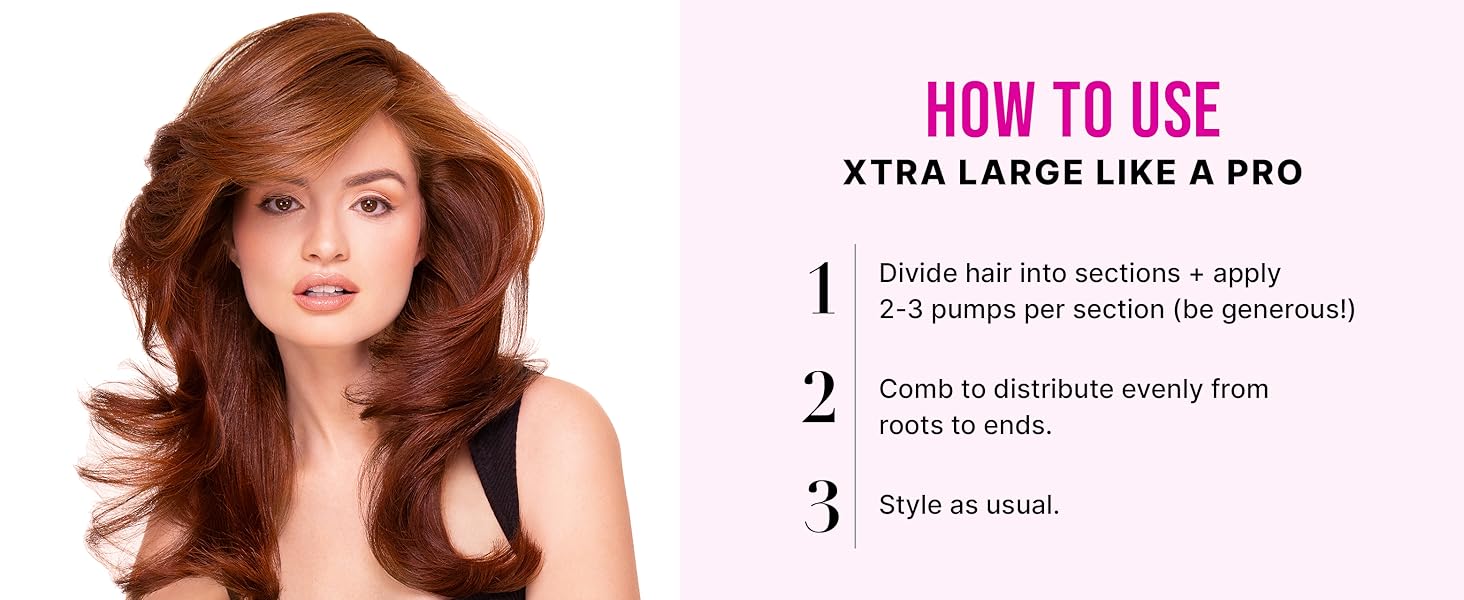 How to use Xtra Large Bombshell Volumizer Like a Pro