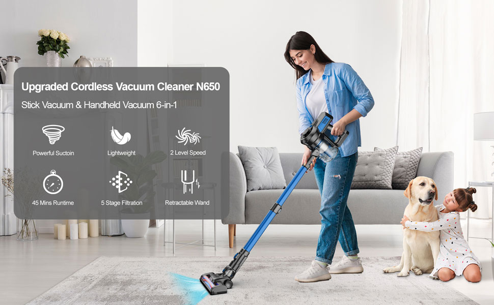 Cordless Vacuum Cleaner for Home