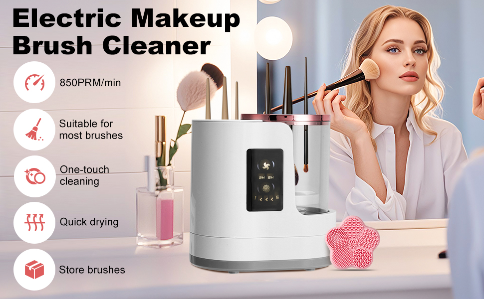 makeup brush cleaner