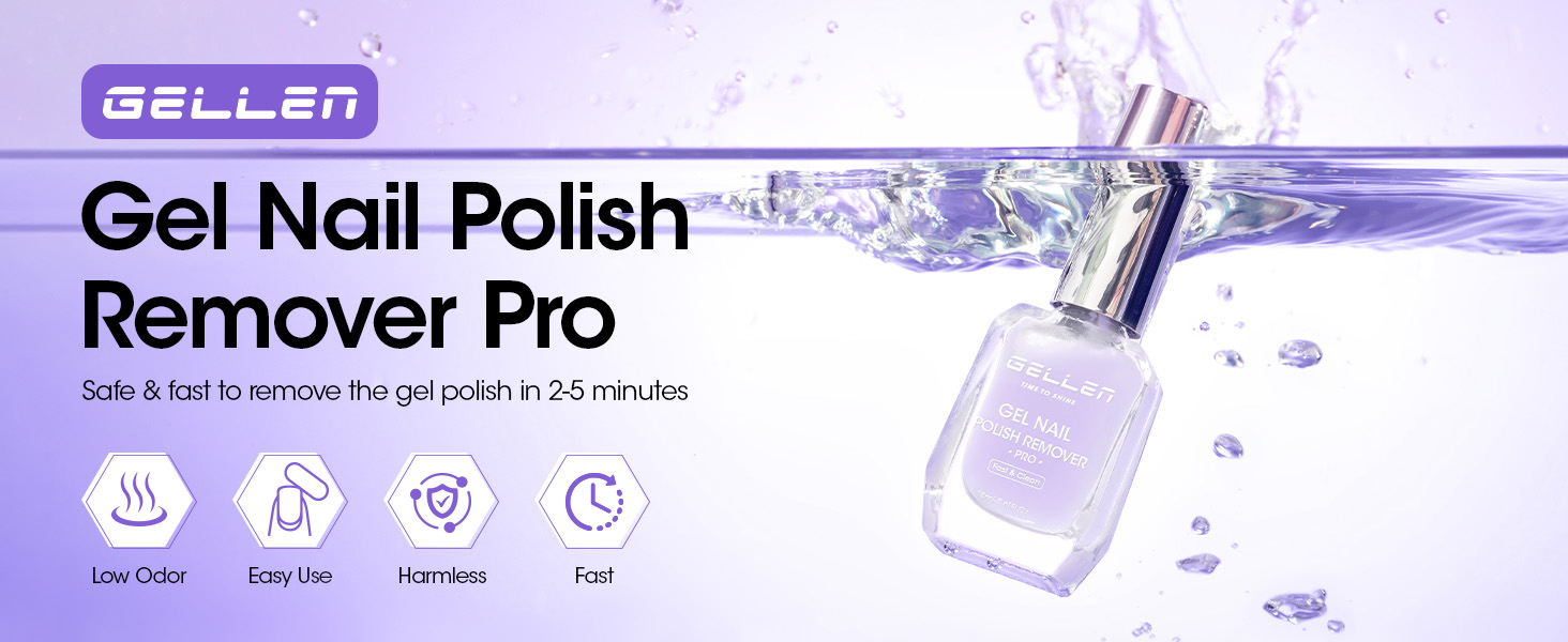 Gellen Gel Nail Polish Remover