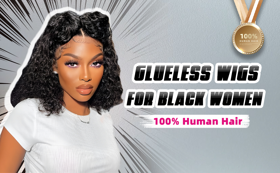 glueless wigs human hair pre plucked pre cut