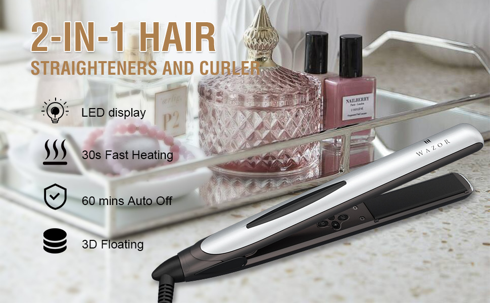 2 in 1 Hair Straightener